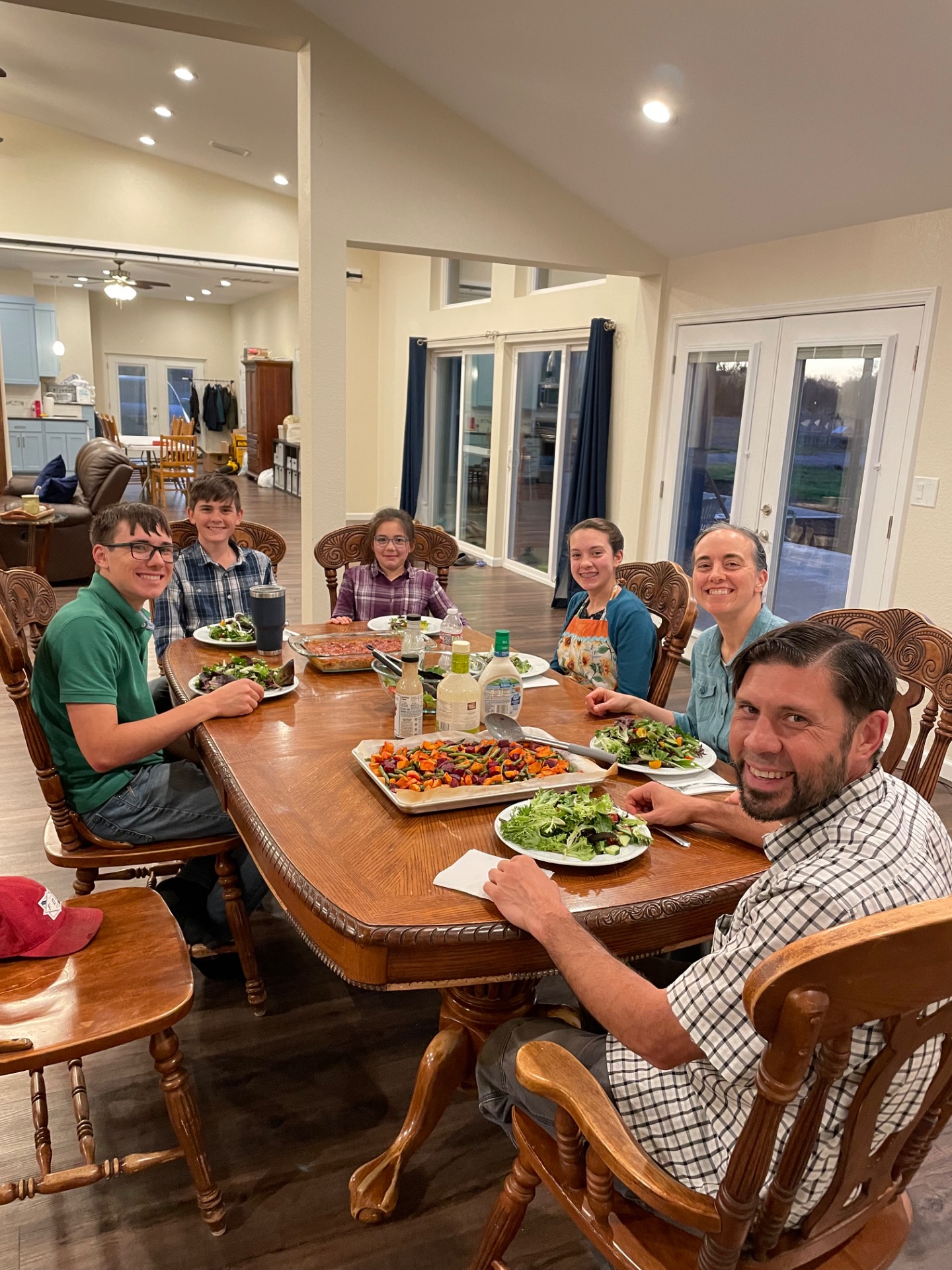 Josh and Melody Miller and their family