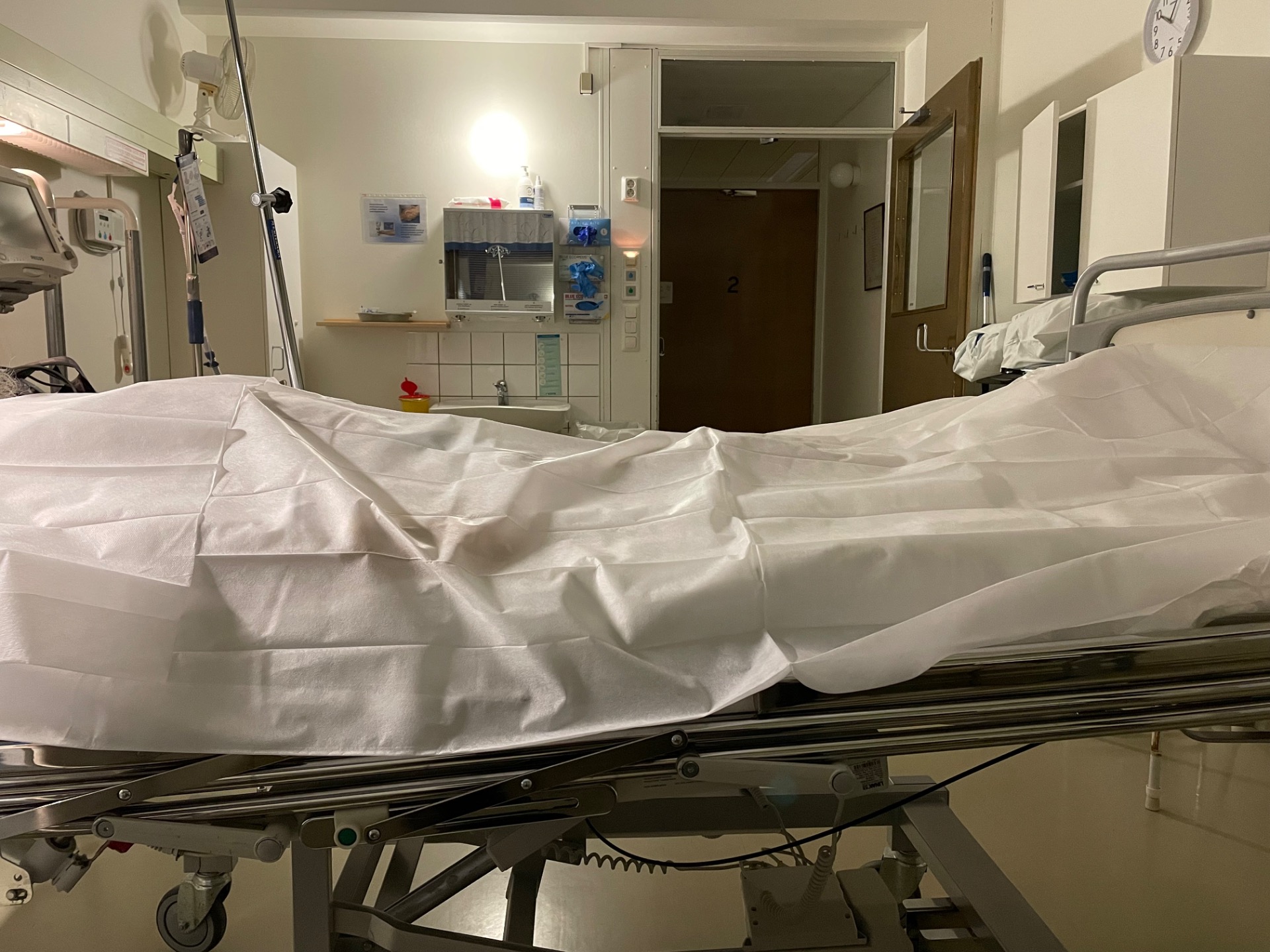 Isäni, hetki kuoleman jälkeen